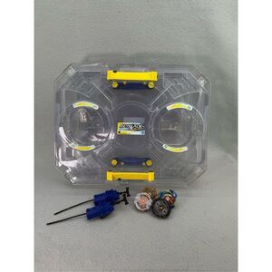 Hasbro Beyblade Burst Evolution Switchstrike Battle Tower Bey Stadium Bundle